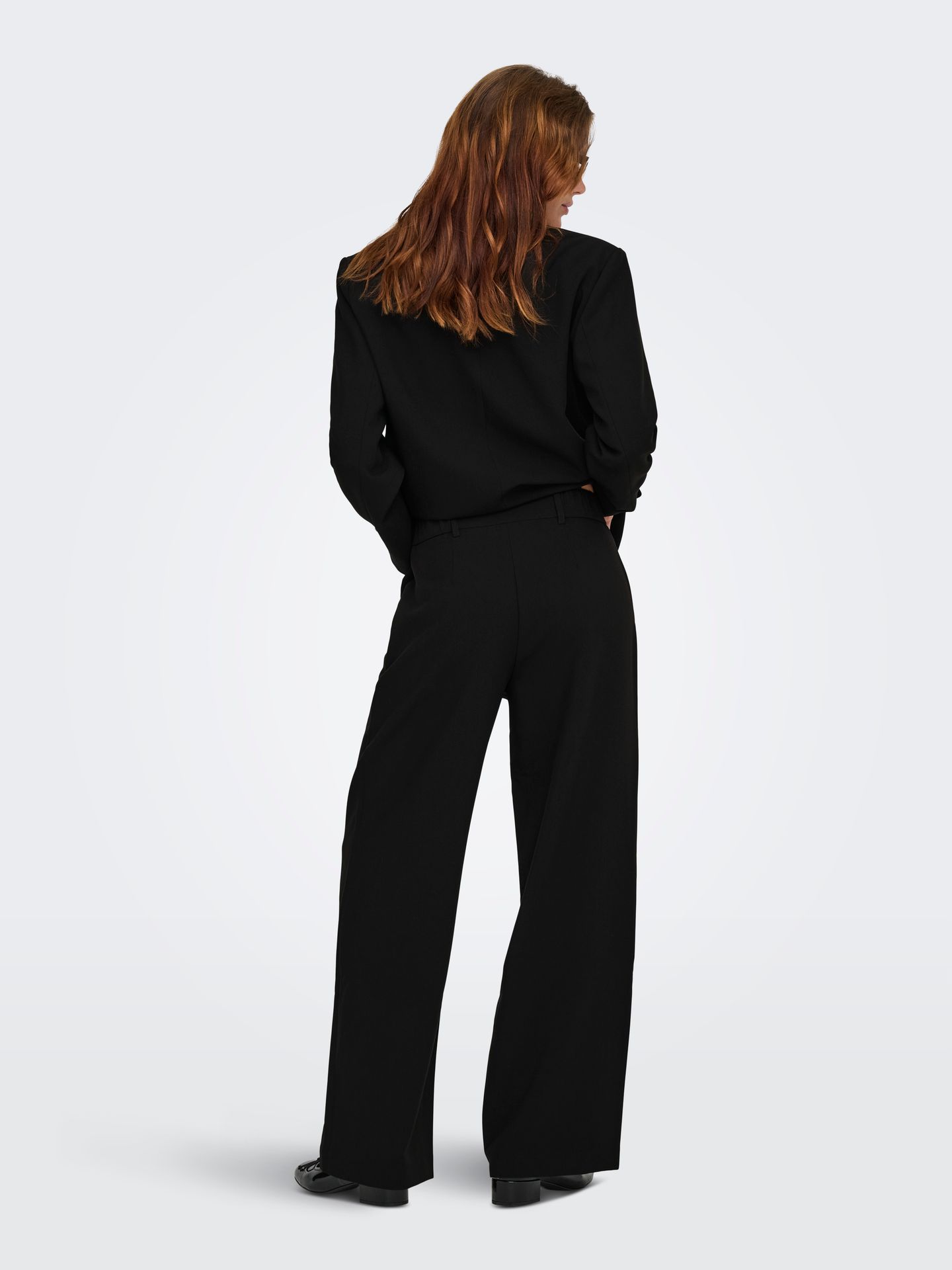 Only ONLLINDA-RAVEN HW STR PANTS TLR Black 2900169484056