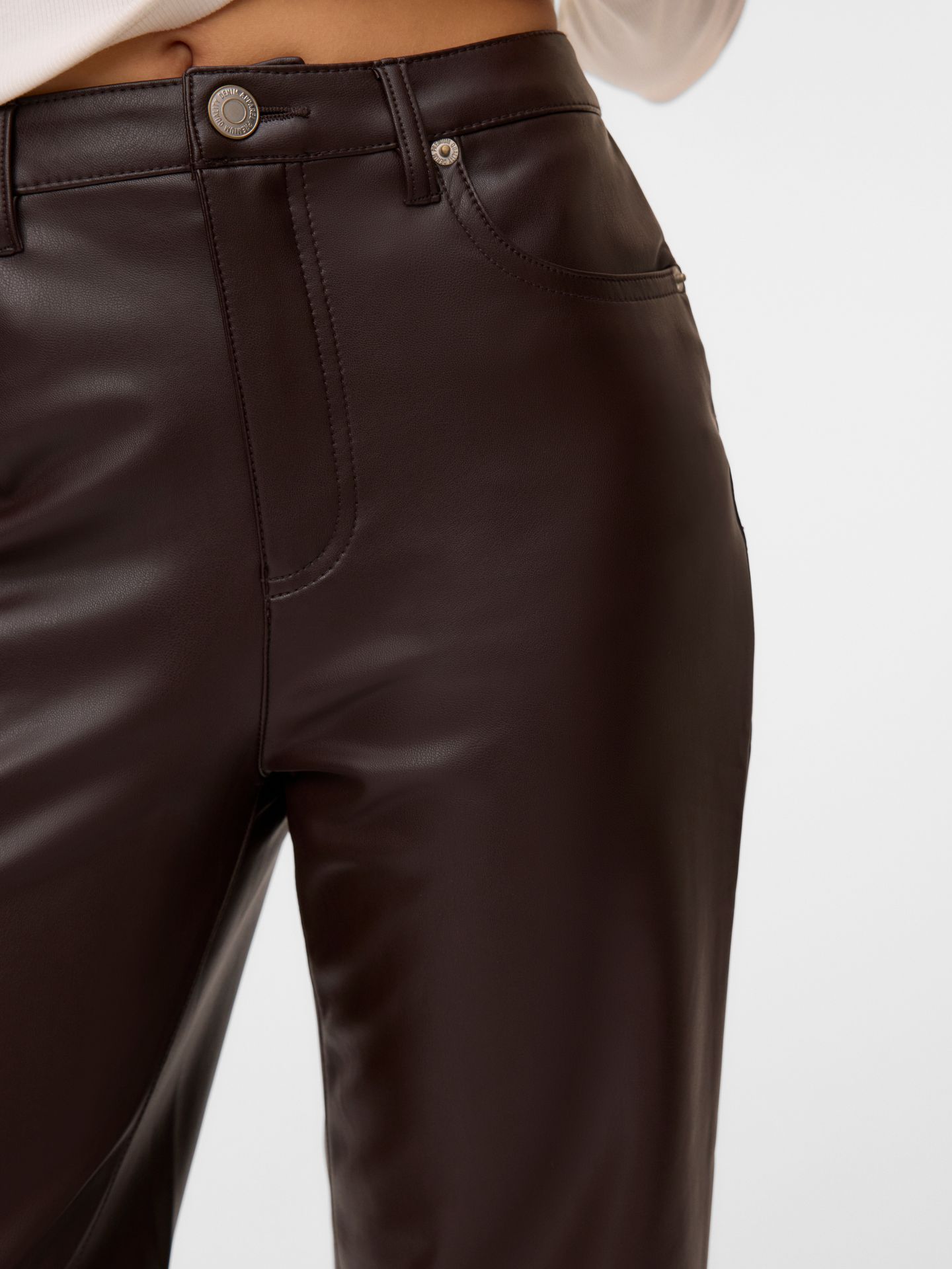 Vero Moda VMTESSA HR WIDE PL PANTS NOOS Chocolate Torte 2900169488153