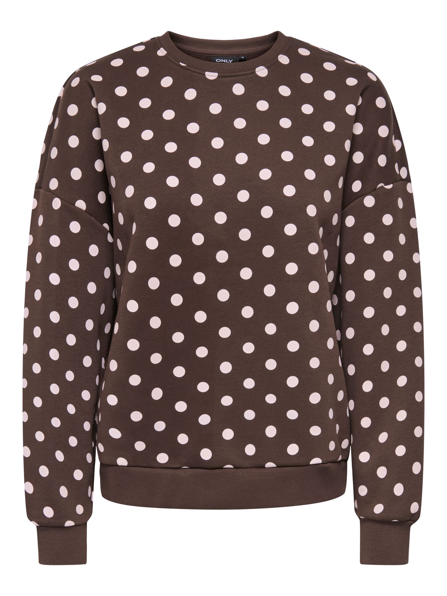 Only ONLZEN BOXY L/S CS SWT Coffee Bean/Fie dots (Pale lilac) 00120001-EKA26011400003724