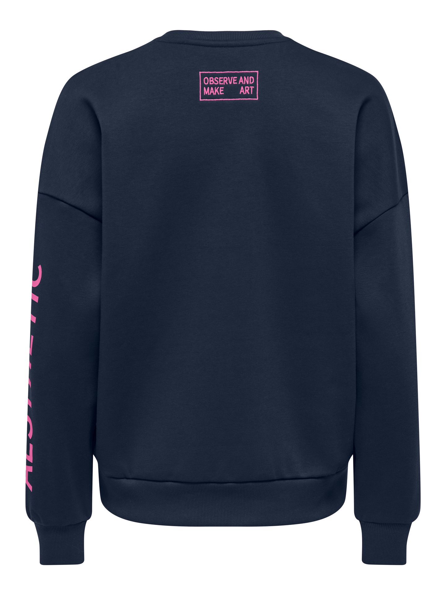 Only ONLZENJA BOXY L/S BOX PRI CS SWT Navy Blazer/Aesthetic (fiji flower) 2900171180014