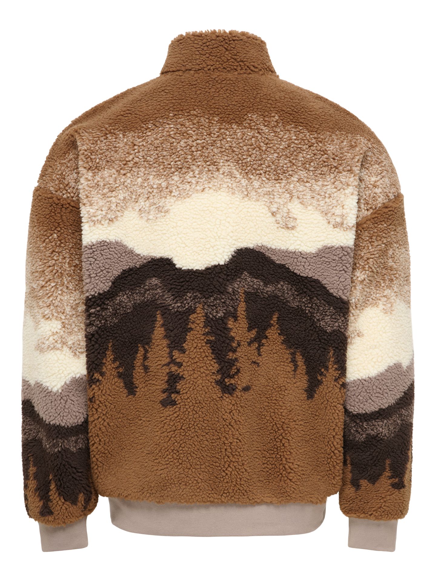 Only & Sons ONSADAM LIFE OVZ SHERPA BOMBER SWEA Fungi/FORREST 2900169508059