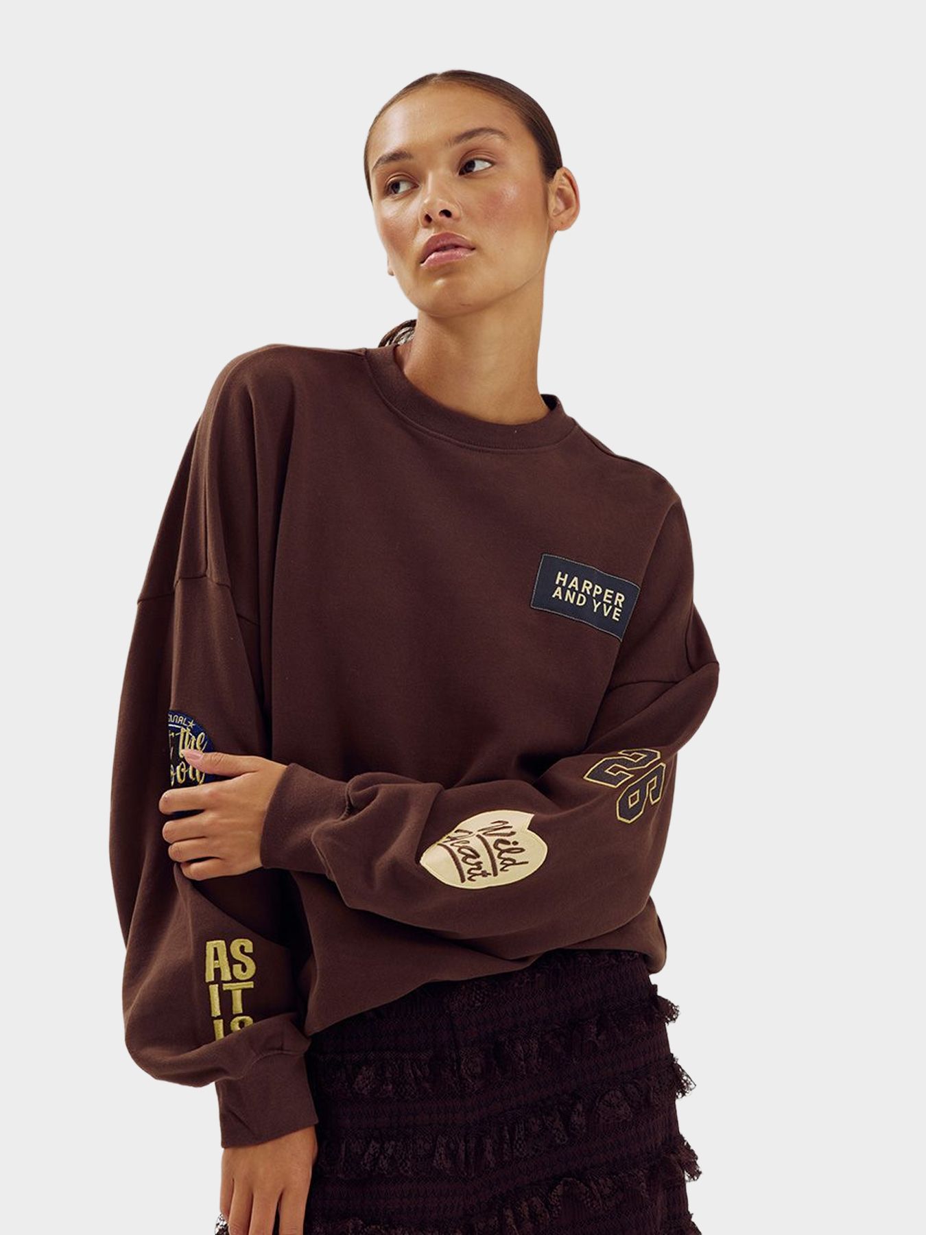Harper & Yve PATCH-SW 1025 hot fudge 00120020-EKA26014200000044