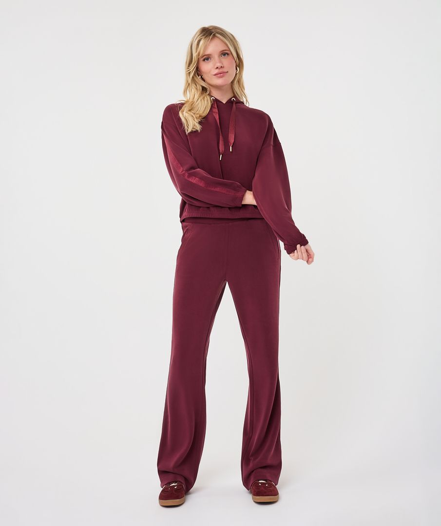 Esqualo Sweater E-monogram Modal 488 merlot 2900169530043