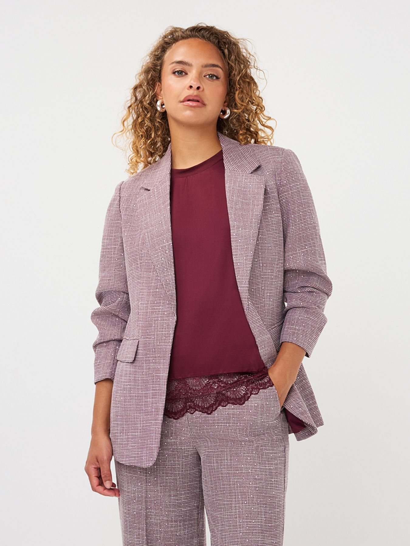 Esqualo Blazer fancy strass 488 merlot 2900169537158