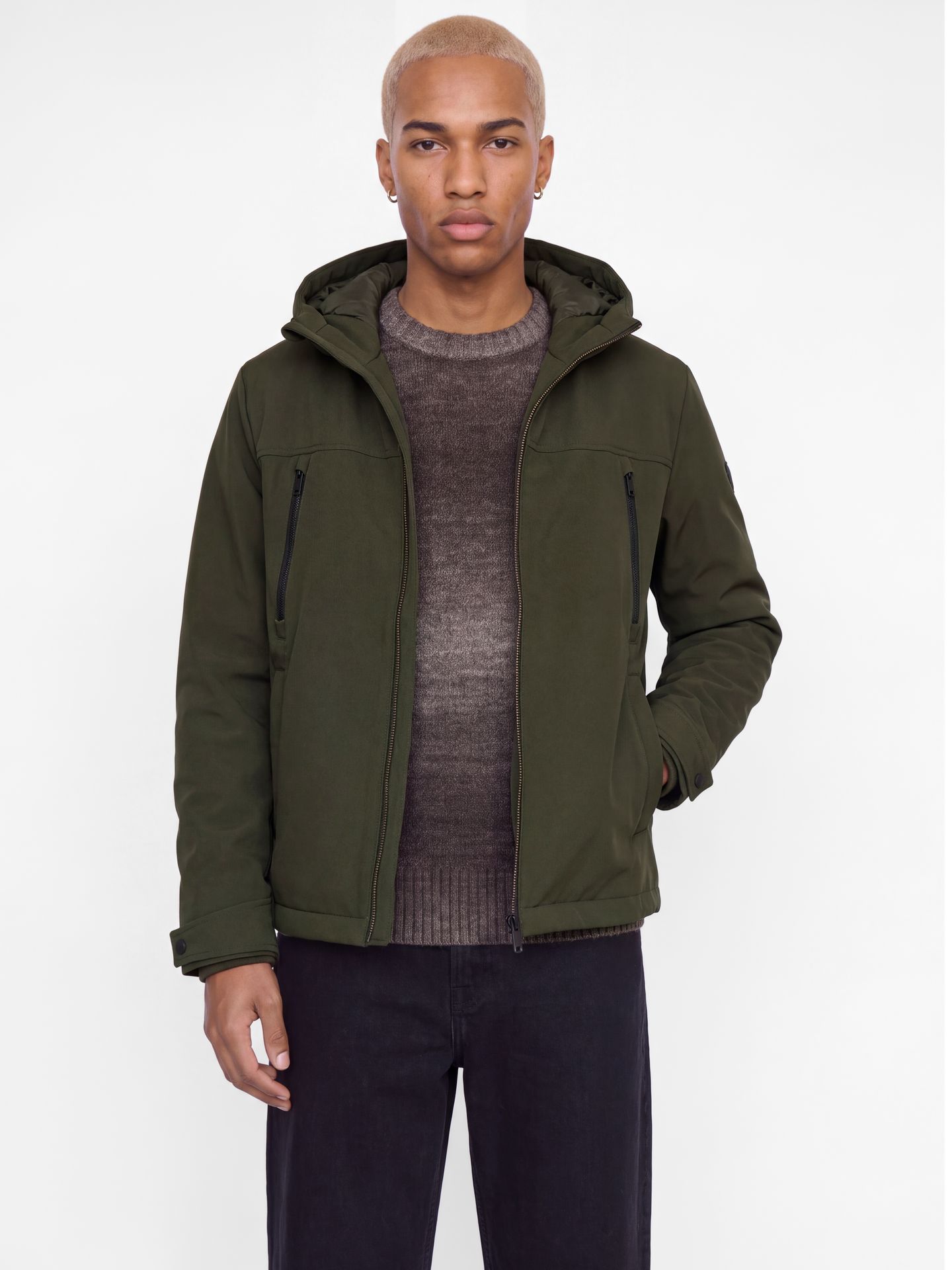 Jack & Jones JJCLARK SOFTSHELL JACKET Rosin 00120039-EKA26011400000923