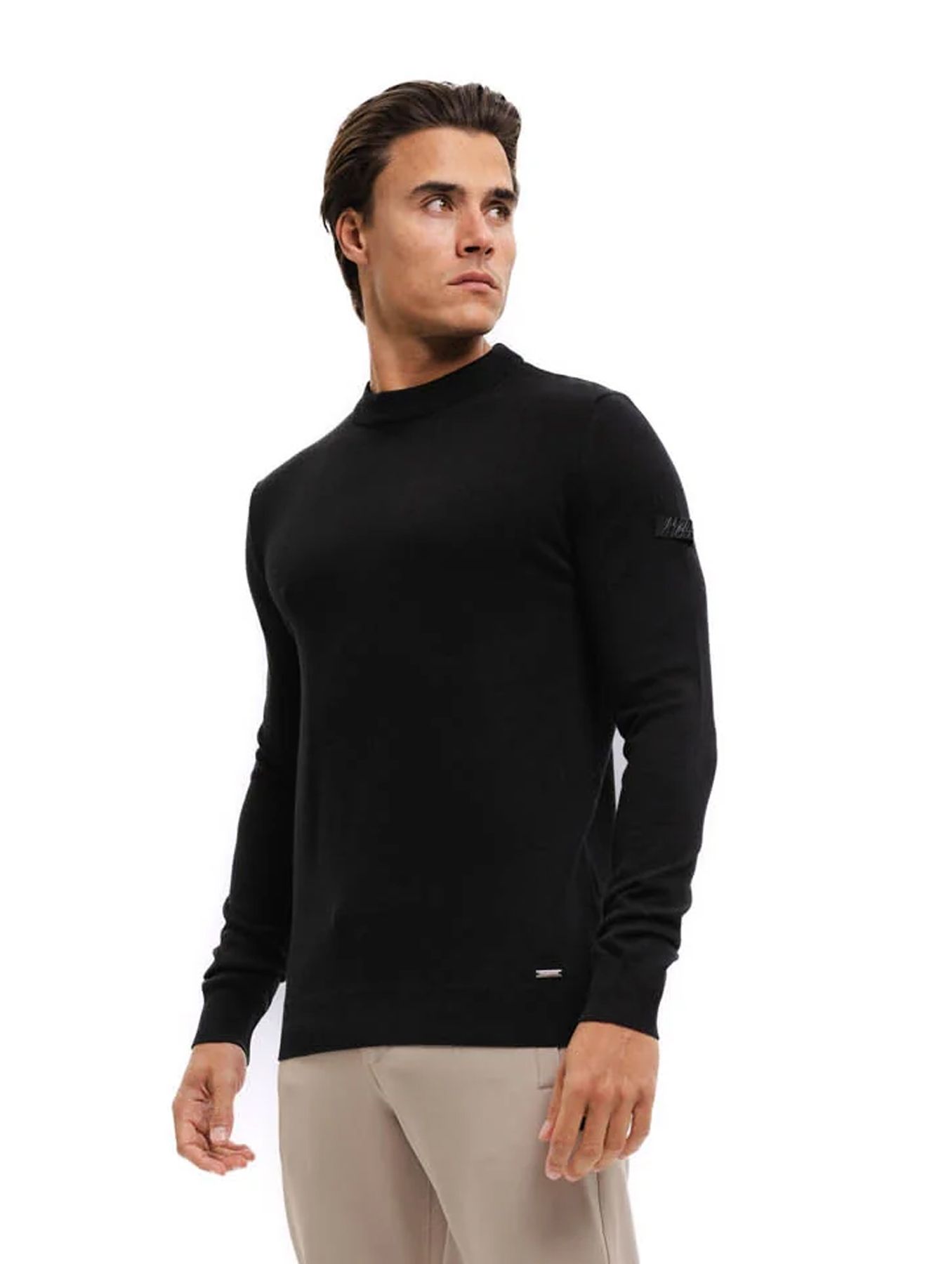 Malelions Malelions Men Knitted Crewneck 49001 black 2900169567049