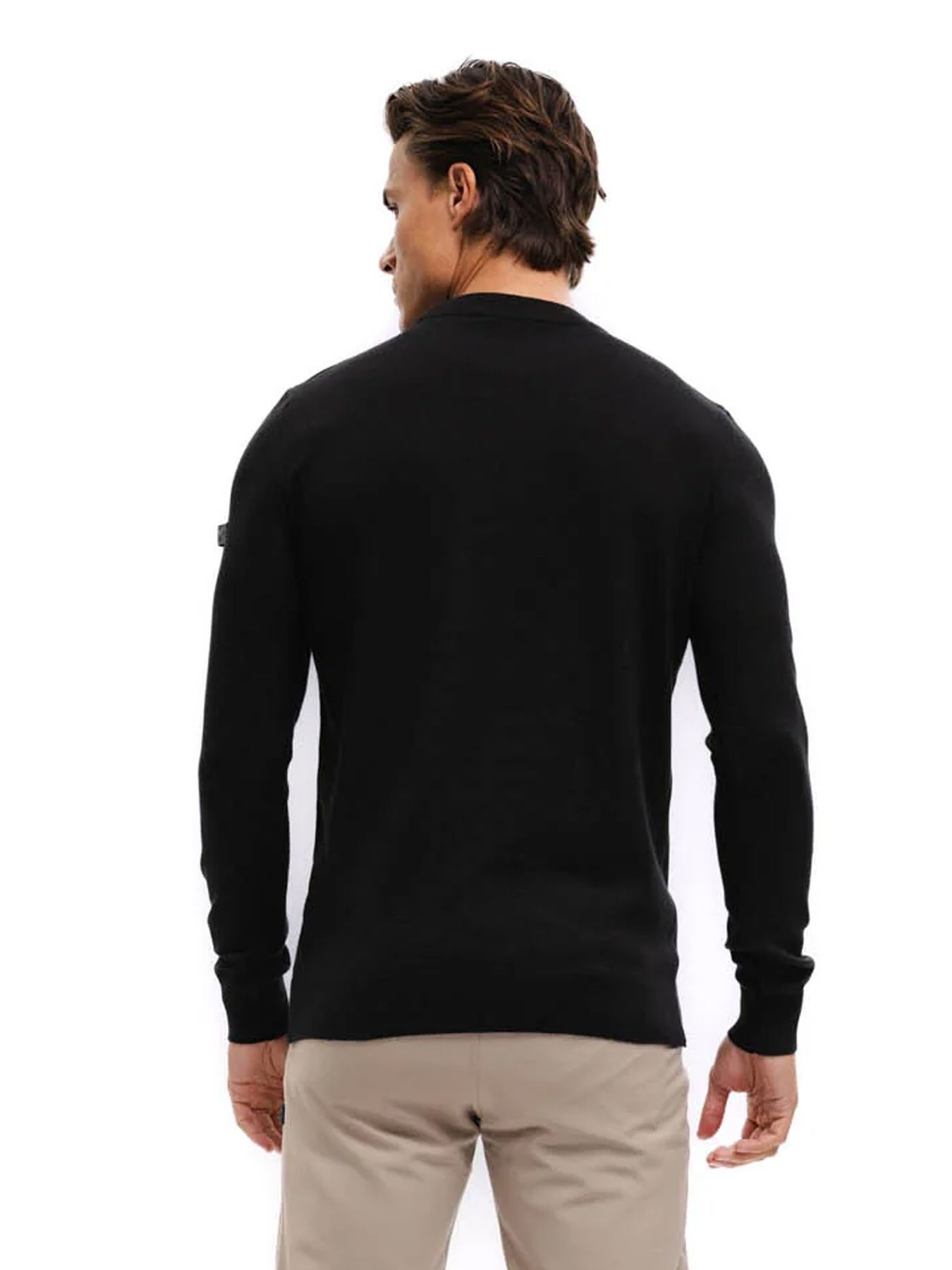 Malelions Malelions Men Knitted Crewneck 49001 black 2900169567049