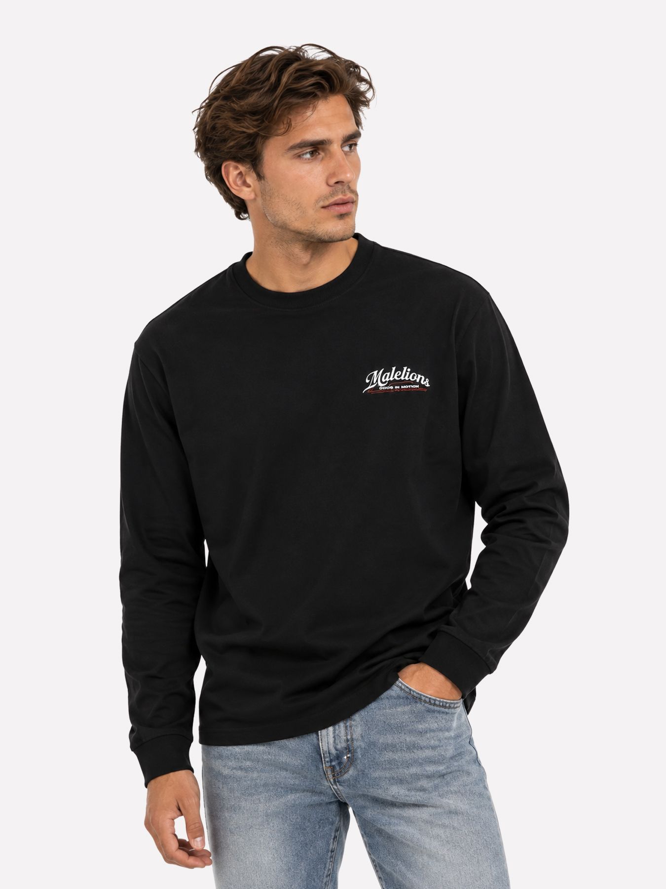 Malelions Malelions Men Sports Betting Longsleeve T-Shirt 49001 black 00120047-EKA26010700000006