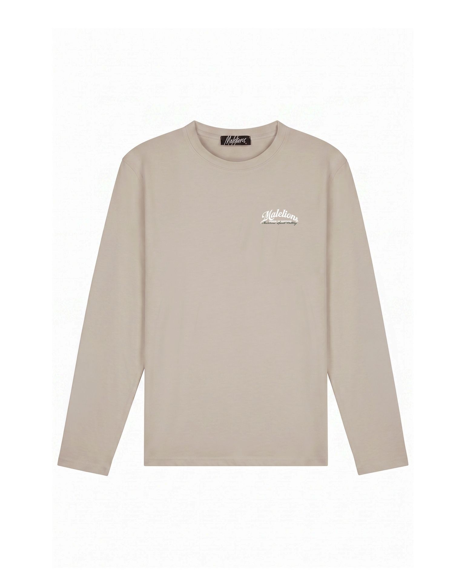 Malelions Malelions Men Sports Betting Longsleeve T-Shirt 40032 almond 00120047-EKA26010700000029
