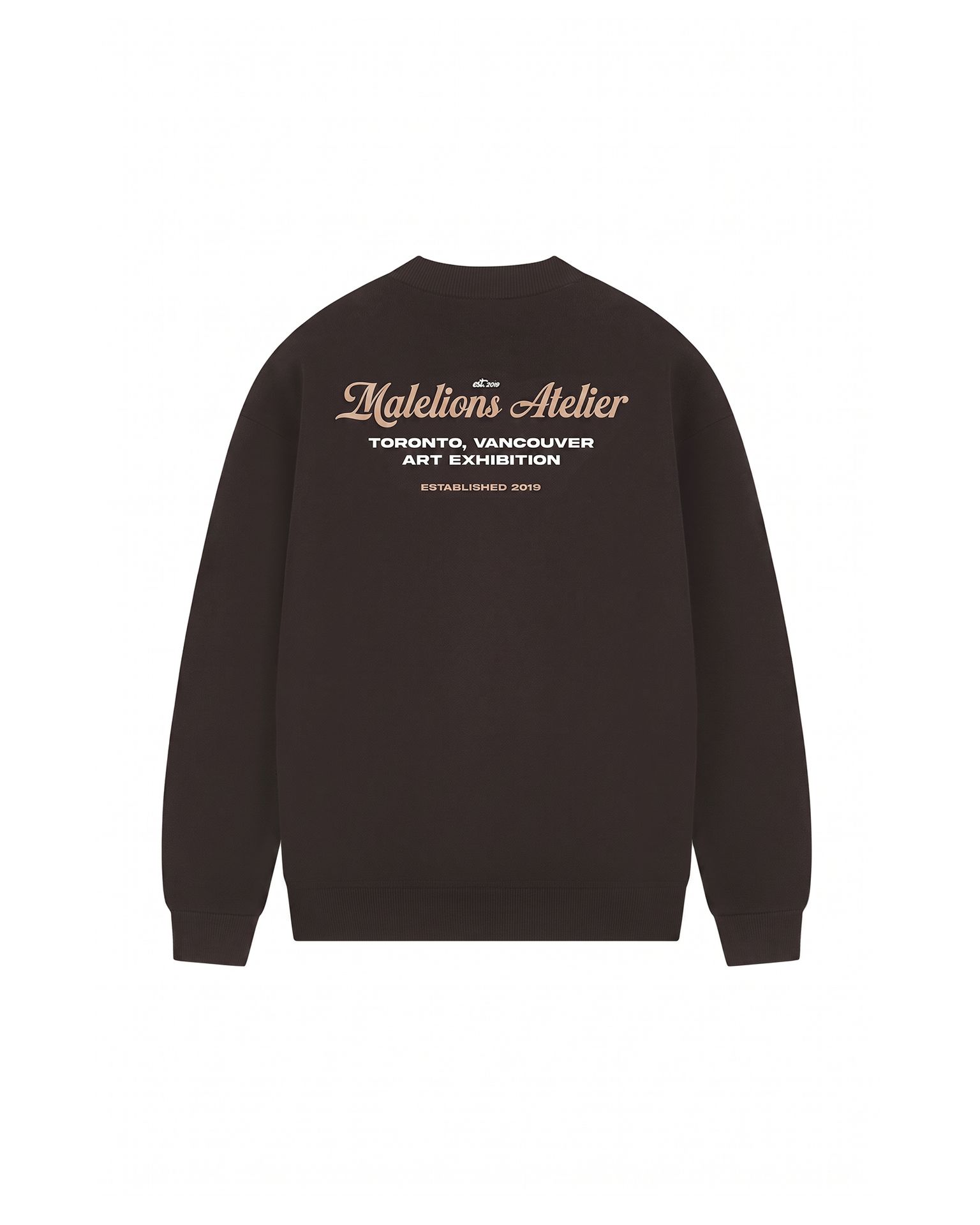 Malelions Malelions Men University Sweater 50001 brown 2900169572036