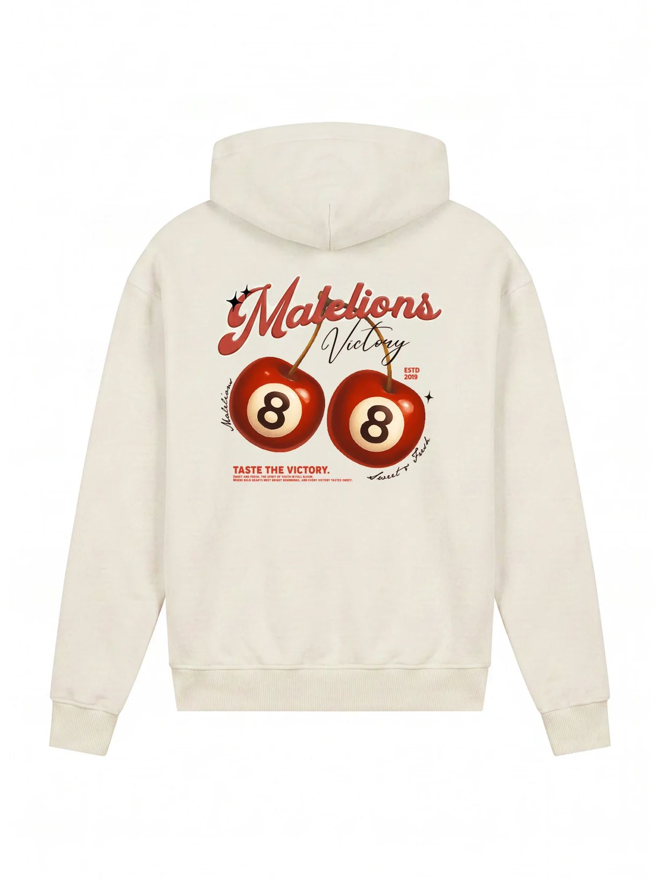 Malelions Malelions Men Victory Taste Hoodie 40002 off-white 2900169579073