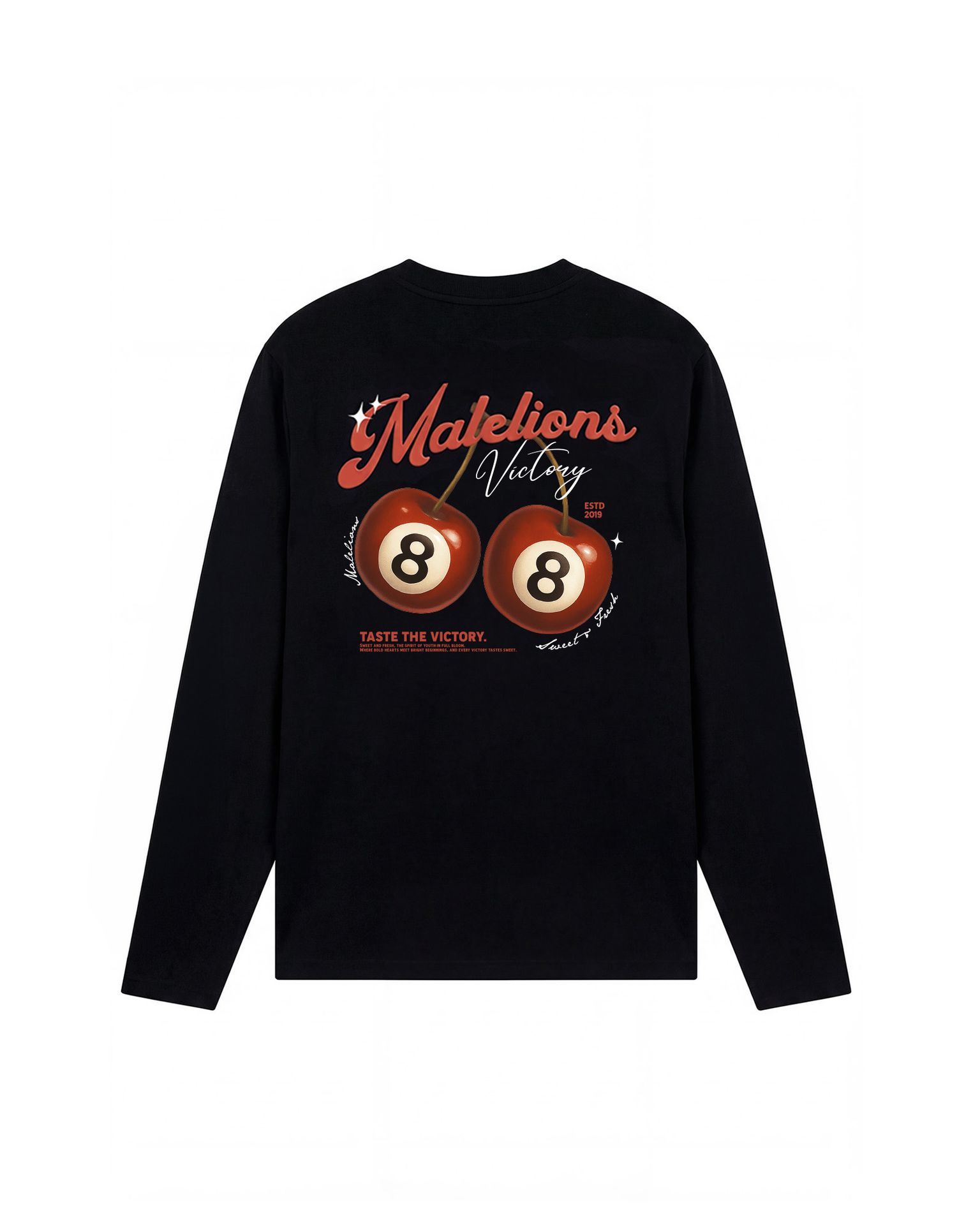 Malelions Malelions Men Victory Taste Longsleeve T-Shirt 49001 black 2900169581069