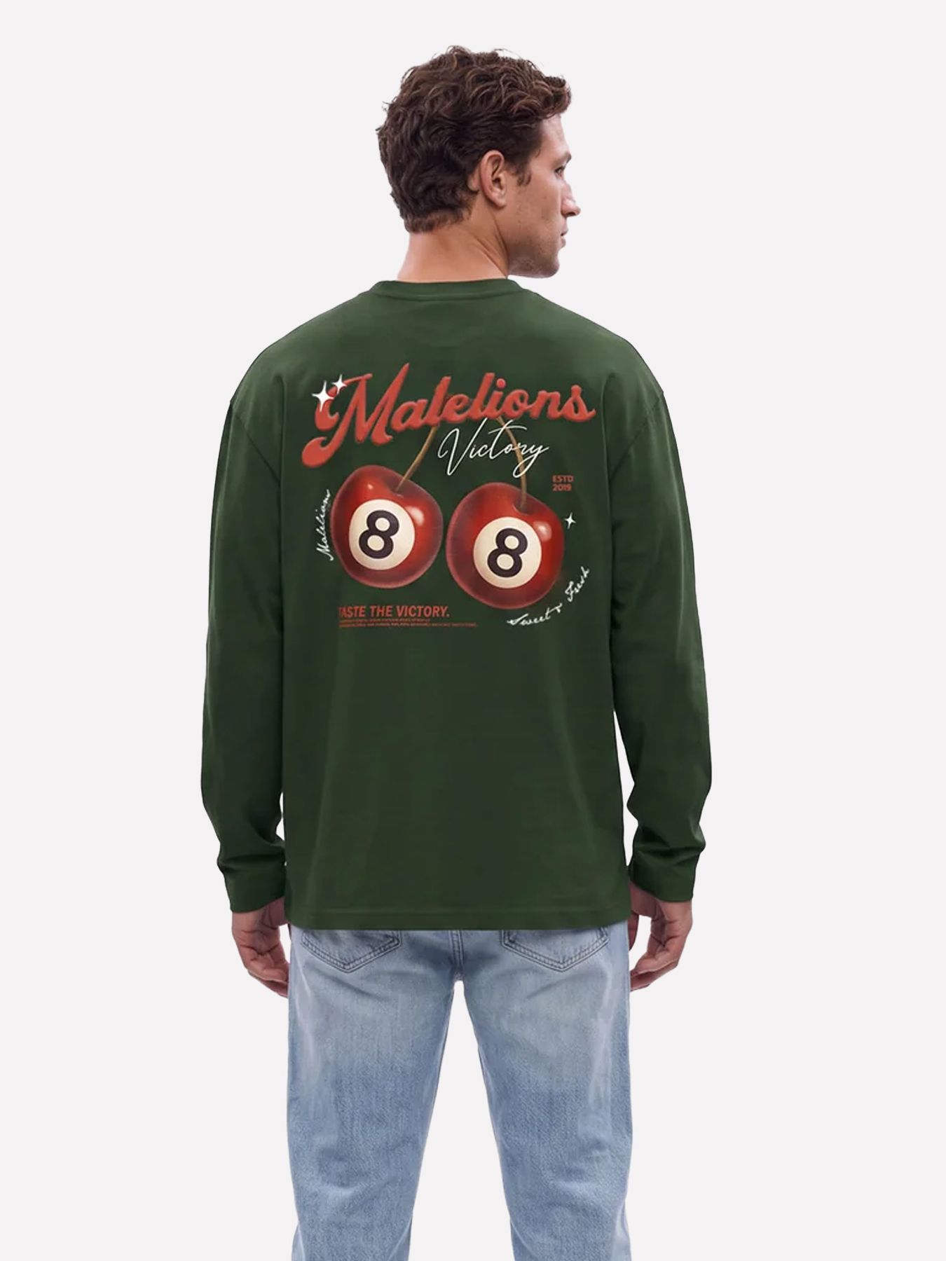 Malelions Malelions Men Victory Taste Longsleeve T-Shirt 43023 racing green 2900169580048