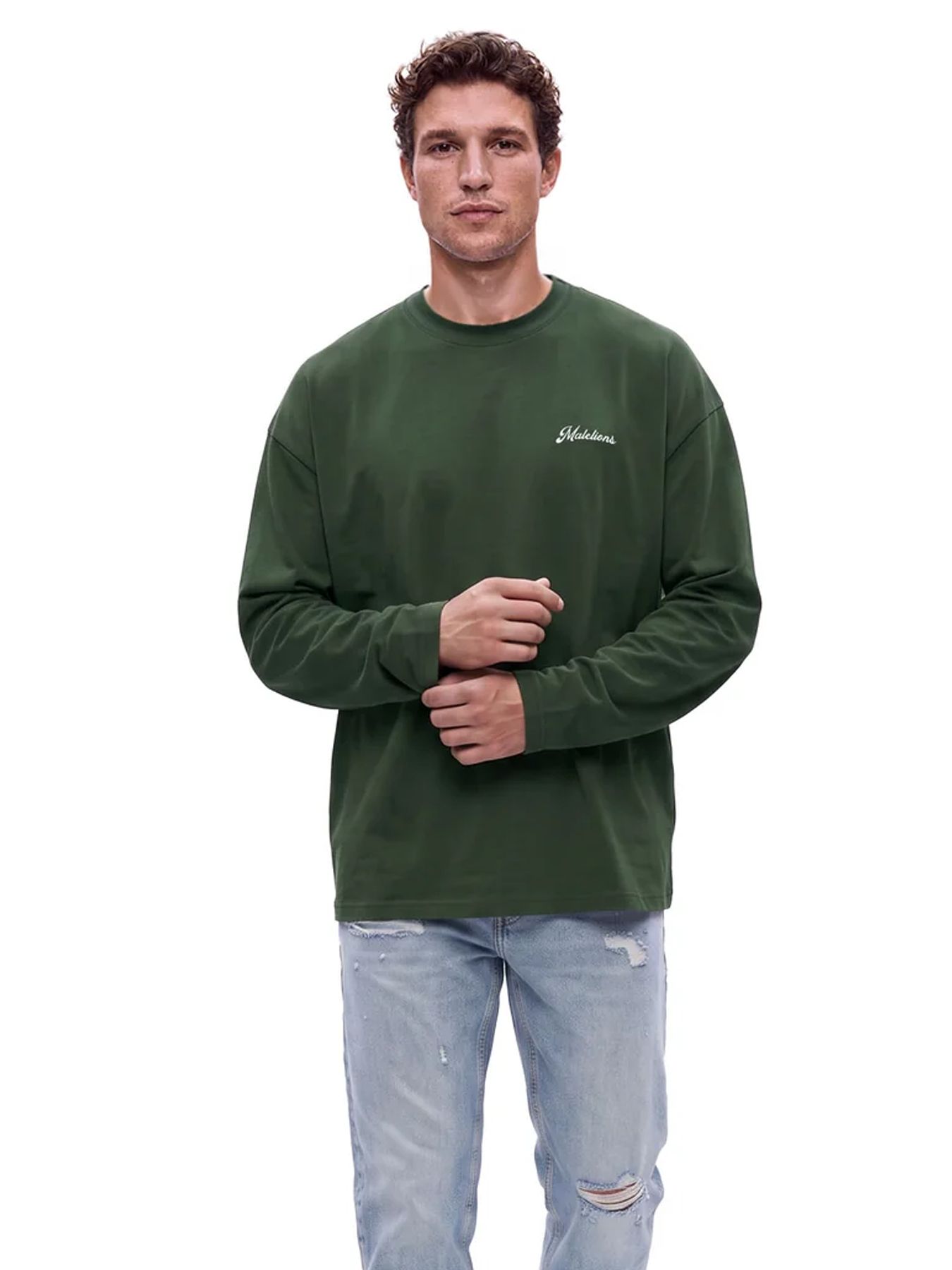 Malelions Malelions Men Victory Taste Longsleeve T-Shirt 43023 racing green 2900169580048