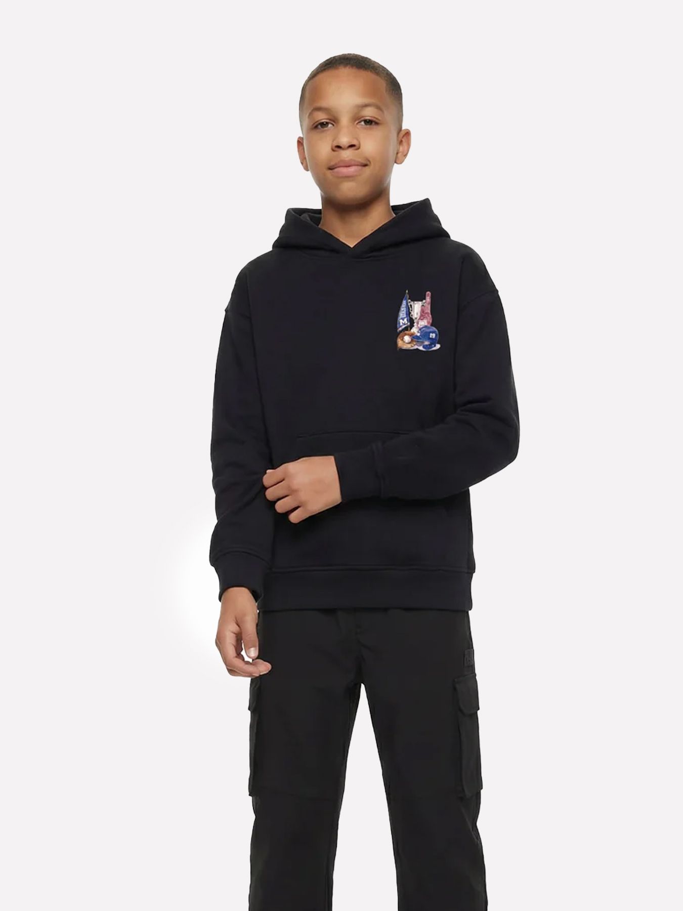Malelions Malelions Junior Relaxed Champions Hoodie 49001 black 2900169592058