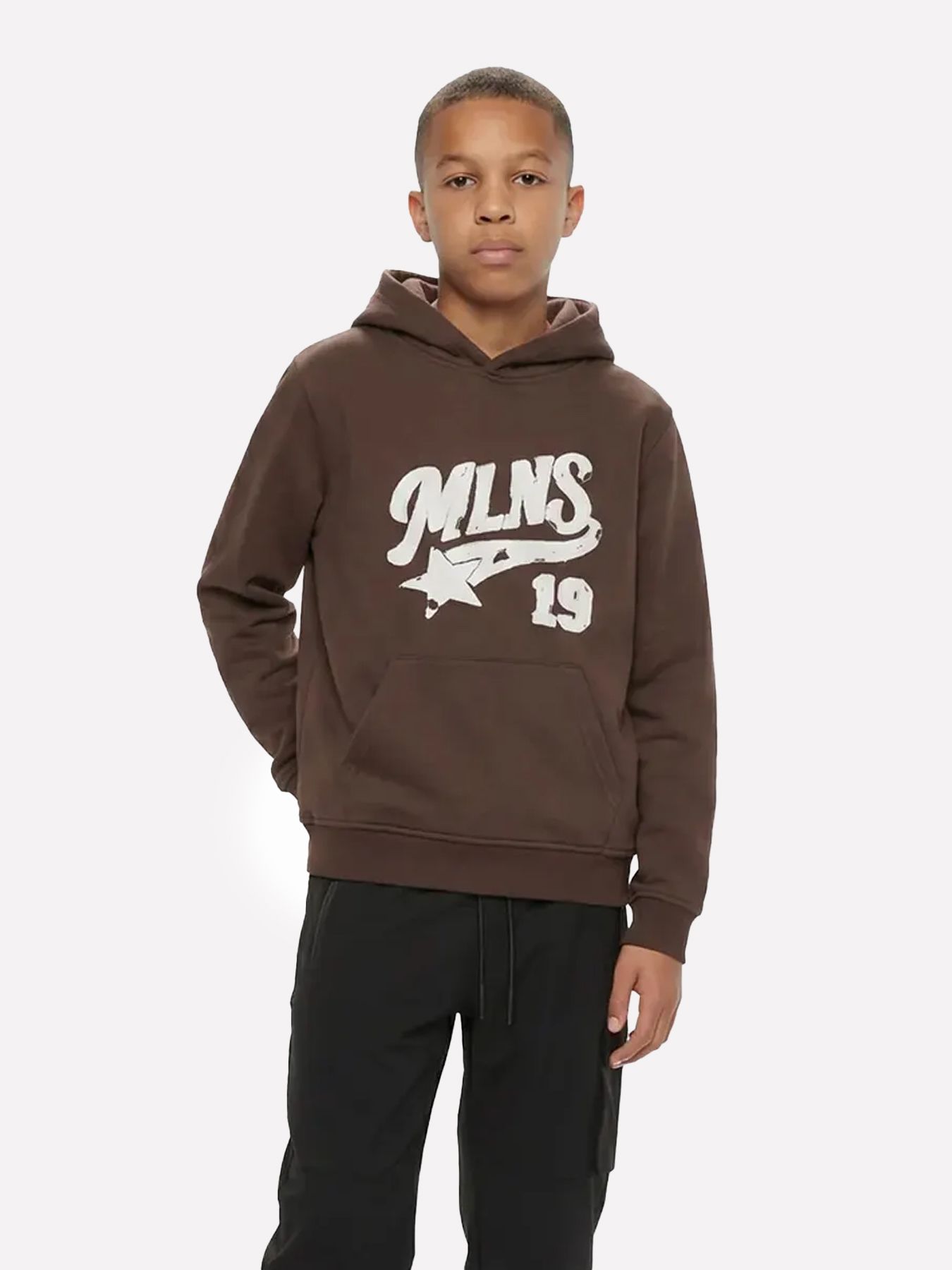Malelions Malelions Junior Homerun Hoodie 50001 brown 00120065-EKA26010700000030