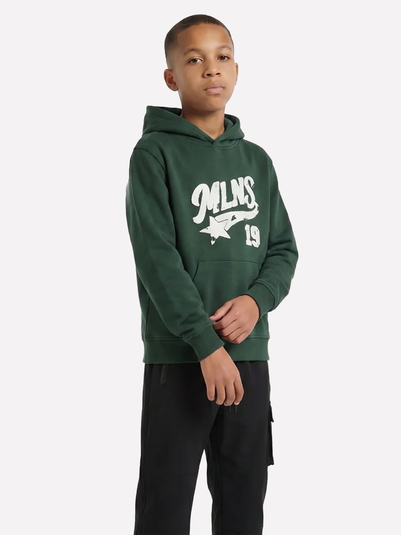 Malelions Malelions Junior Homerun Hoodie 43023 racing green 2900169593031