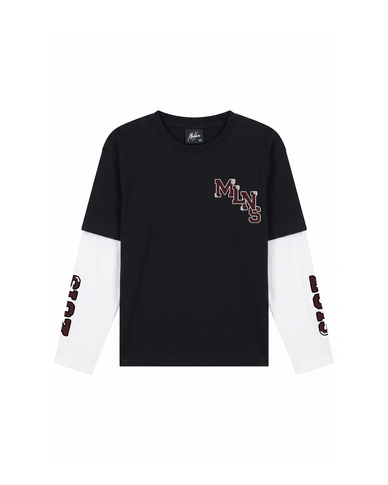 Malelions Malelions Junior College Double Layered Lo T-Shirt 49001 black 00120067-EKA26010700000006