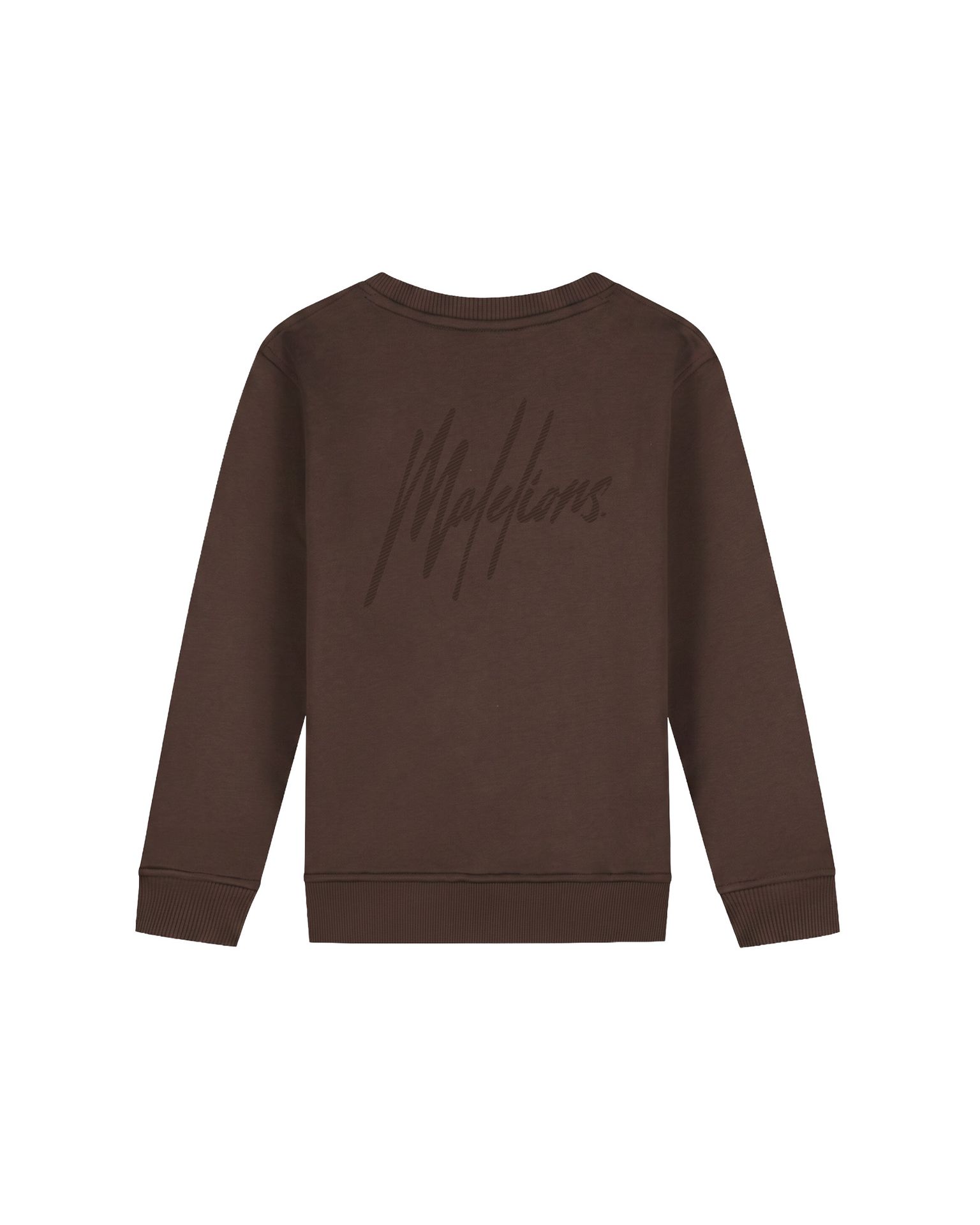 Malelions Malelions Junior Striped Signature Sweater 50001 brown 2900169599057