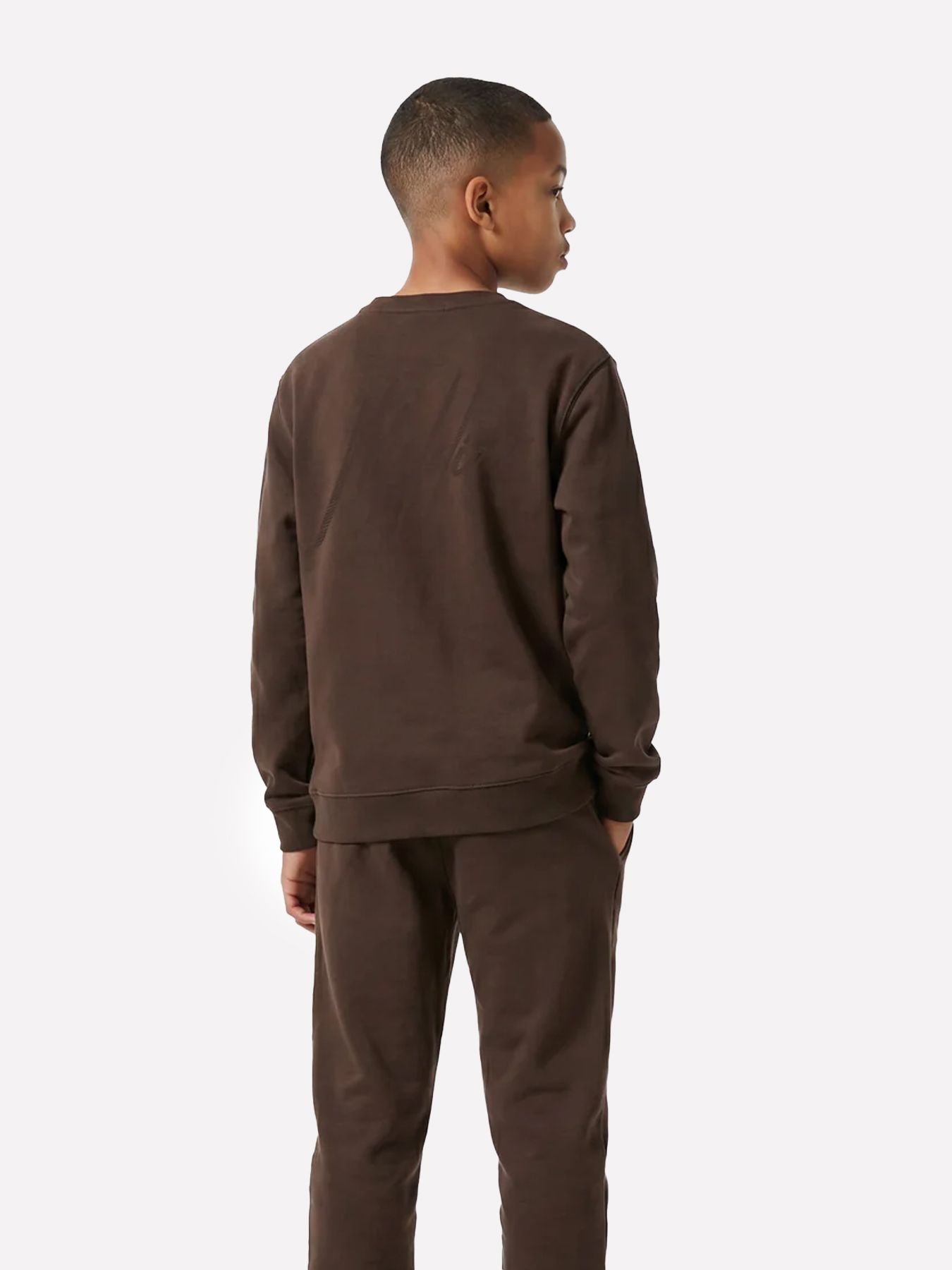 Malelions Malelions Junior Striped Signature Sweater 50001 brown 2900169599057