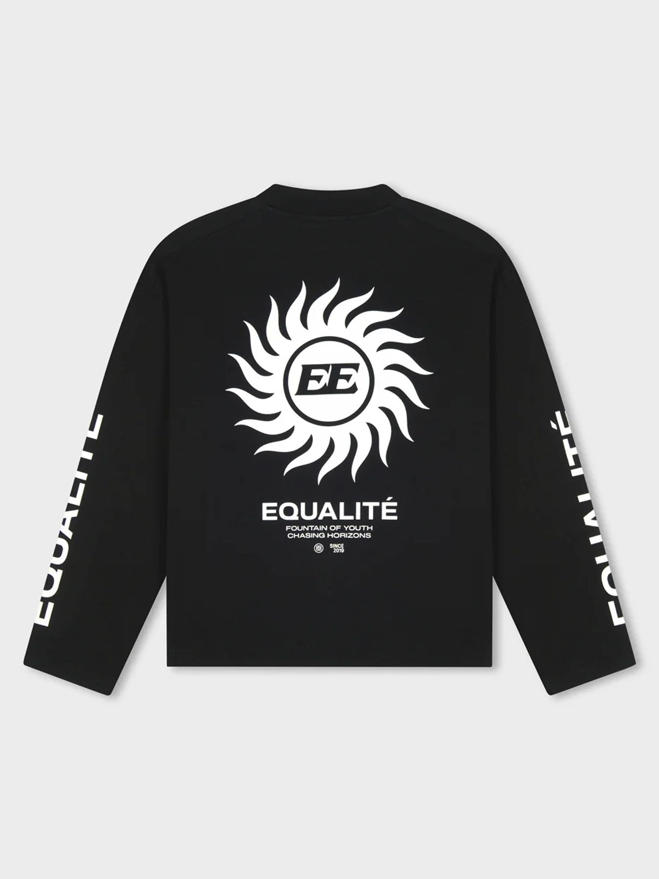 Equalité Sunny Longsleeve tee black/white 2900169693038