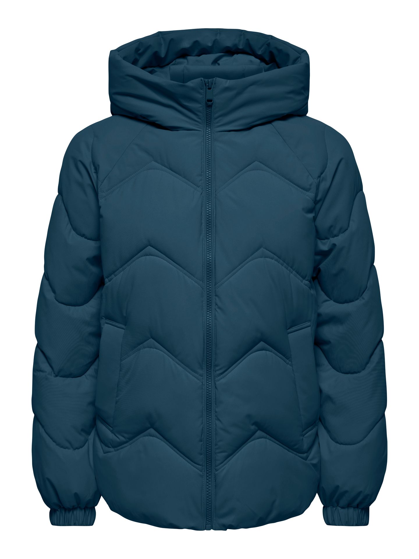 JDY JDYPOWER SHORT HOOD PUFFER OTW HAB Stratified Sea 00120115-EKA26011400003745