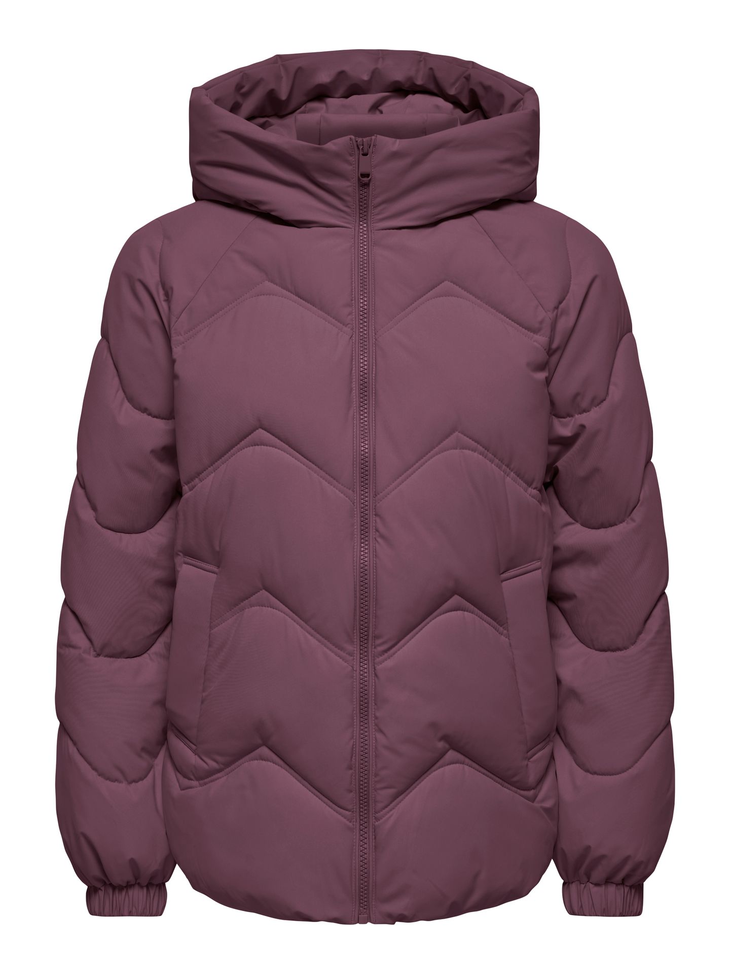 JDY JDYPOWER SHORT HOOD PUFFER OTW HAB Huckleberry 00120115-EKA26011400003746