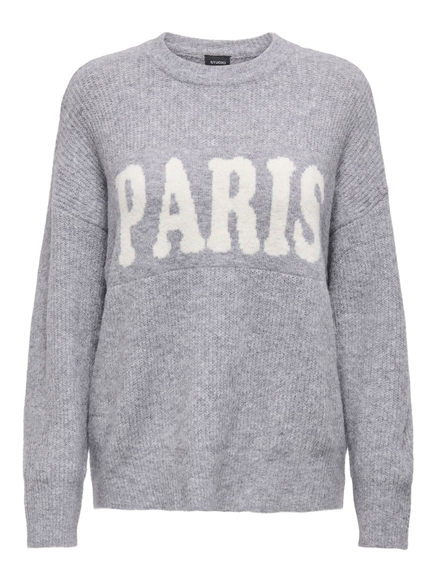 Only ONLJERICO L/S PULLOVER KNT NOOS Grey Melange/CD PARIS 00120119-EKA26011400003747