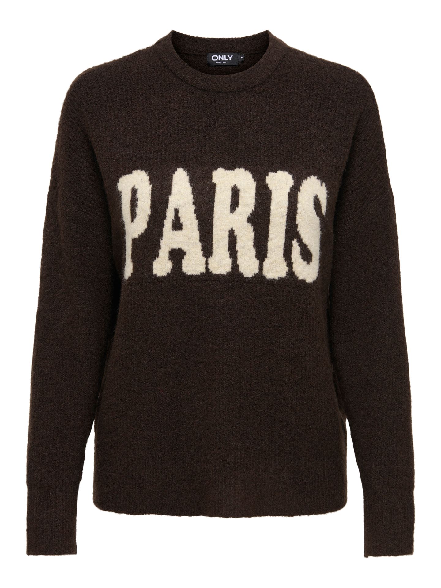 Only ONLJERICO L/S PULLOVER KNT NOOS Coffee Bean/Sandshell PARIS 00120119-EKA26011400003772
