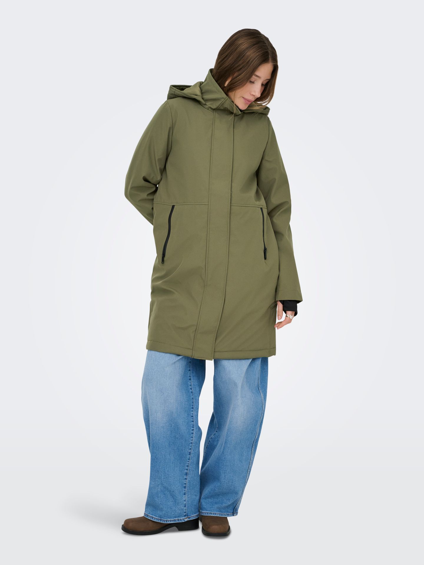 Only ONLKARA PARKA OTW CC Stone Gray 2900170561036