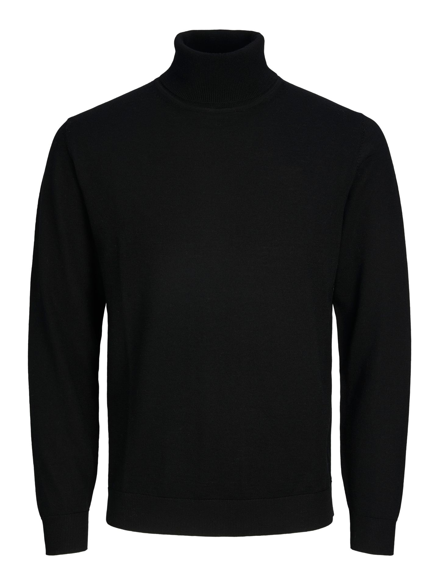 Jack & Jones JJMERINO KNIT ROLL NECK Black 00120126-EKA26011400000232
