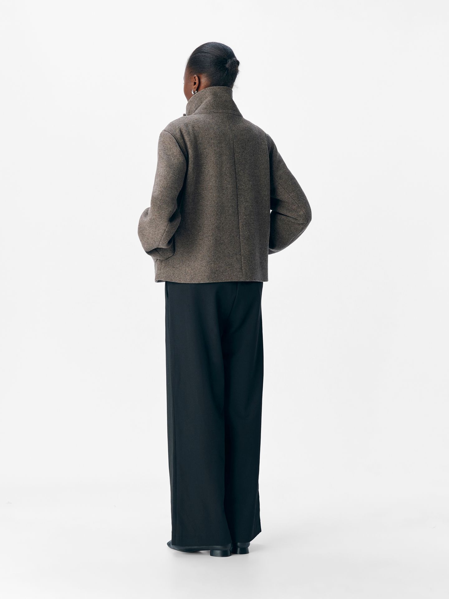 Object OBJRIKI RE SHORT JACKET NOOS Morel/Black 2900169780059