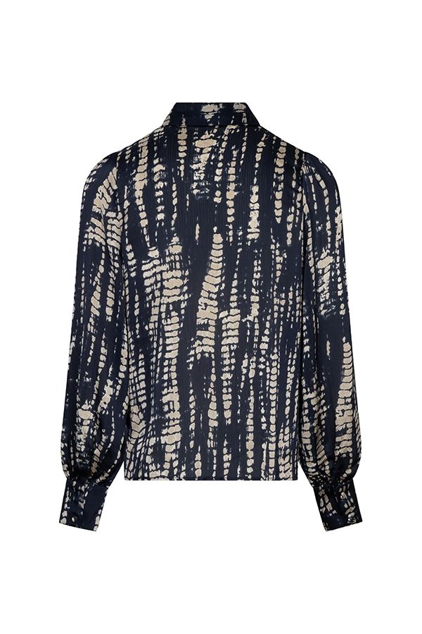 Lofty Manner Blouse Ira - Straight Marble 410 dark blue 2900169781063