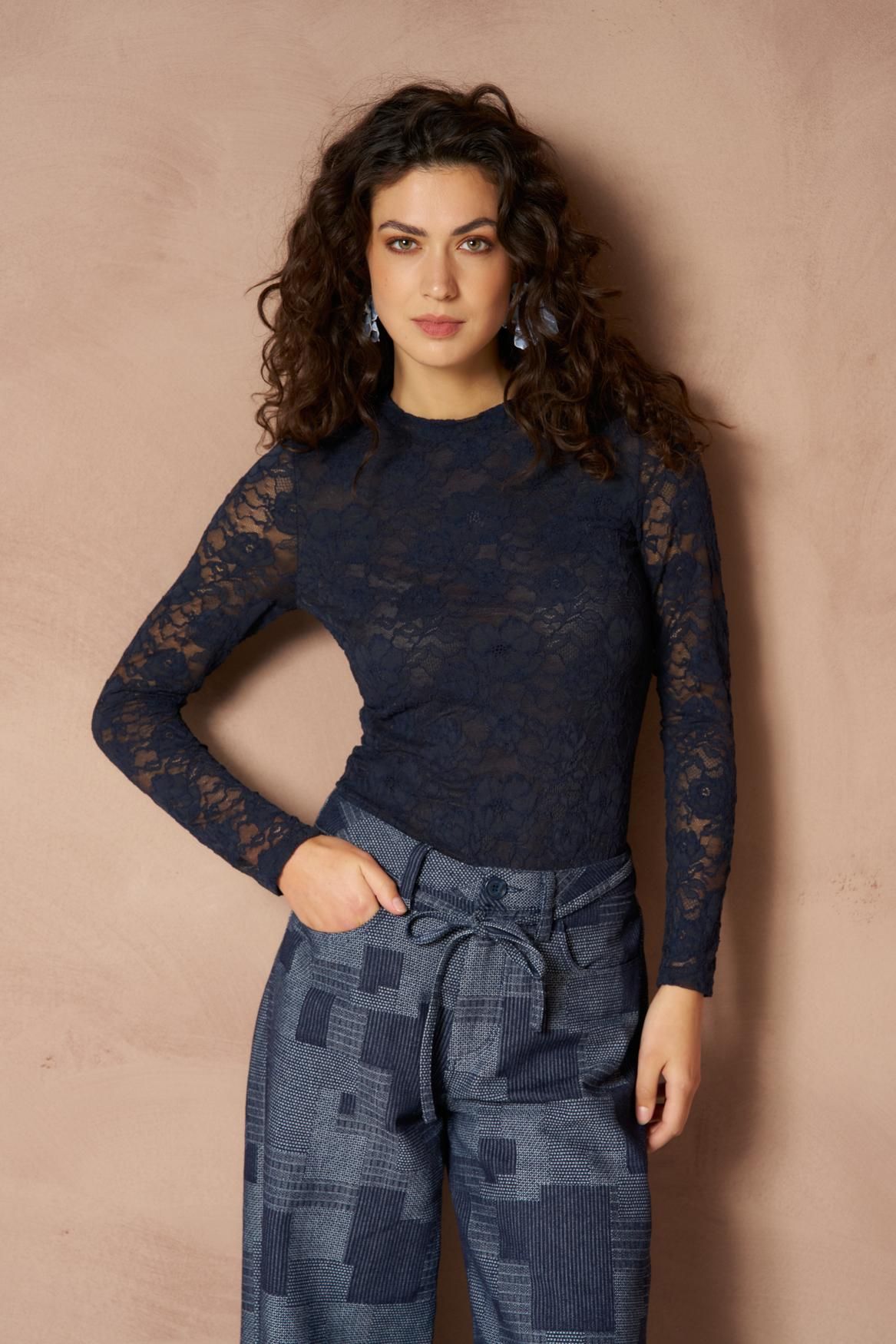Lofty Manner Top Irea - Classis Lace 410 dark blue 00120157-EKA26013300000096