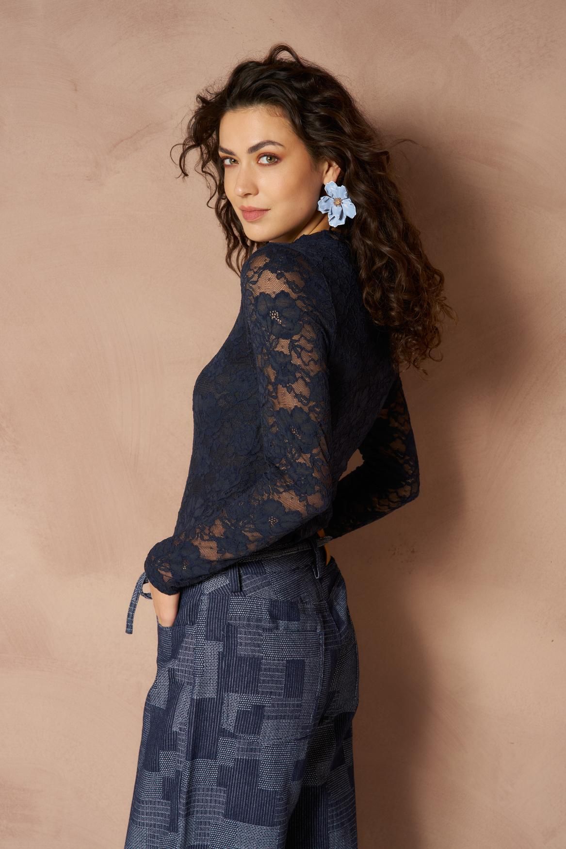Lofty Manner Top Irea - Classis Lace 410 dark blue 2900169786044