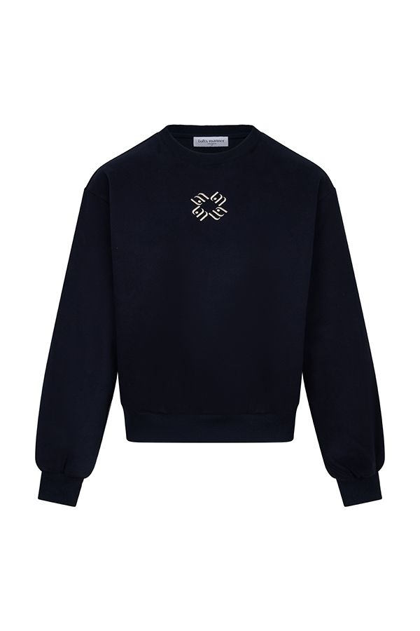 Lofty Manner Sweater Imina - Baxis Relaxed 410 dark blue 00120158-EKA26013300000096