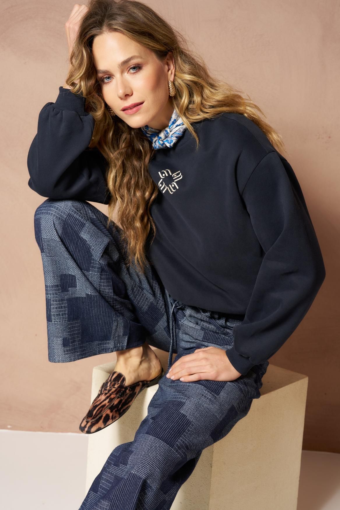 Lofty Manner Sweater Imina - Baxis Relaxed 410 dark blue 2900169787072