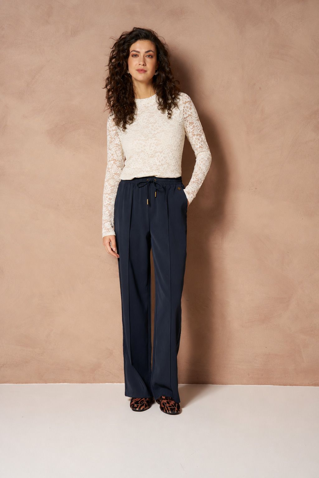 Lofty Manner Pant Inna -Sport Relaxed 410 dark blue 2900169788024