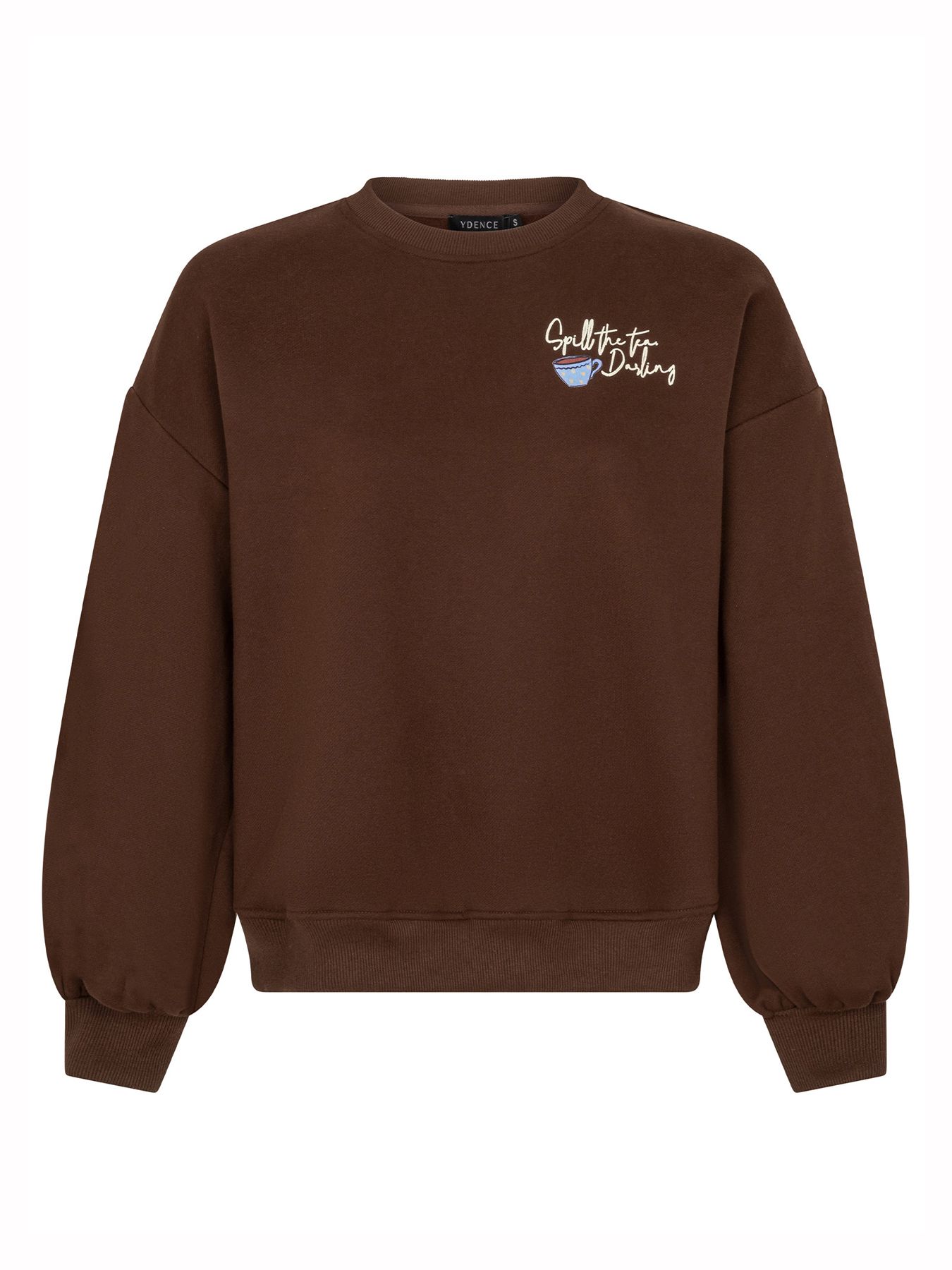 Ydence Sweater spill the sea Brown 2900169802034