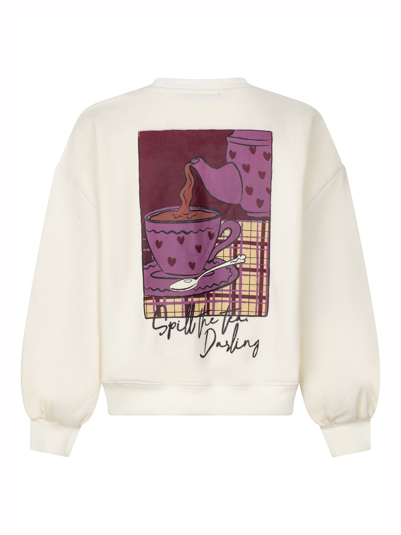 Ydence Sweater spill the sea ecru 2900169801075