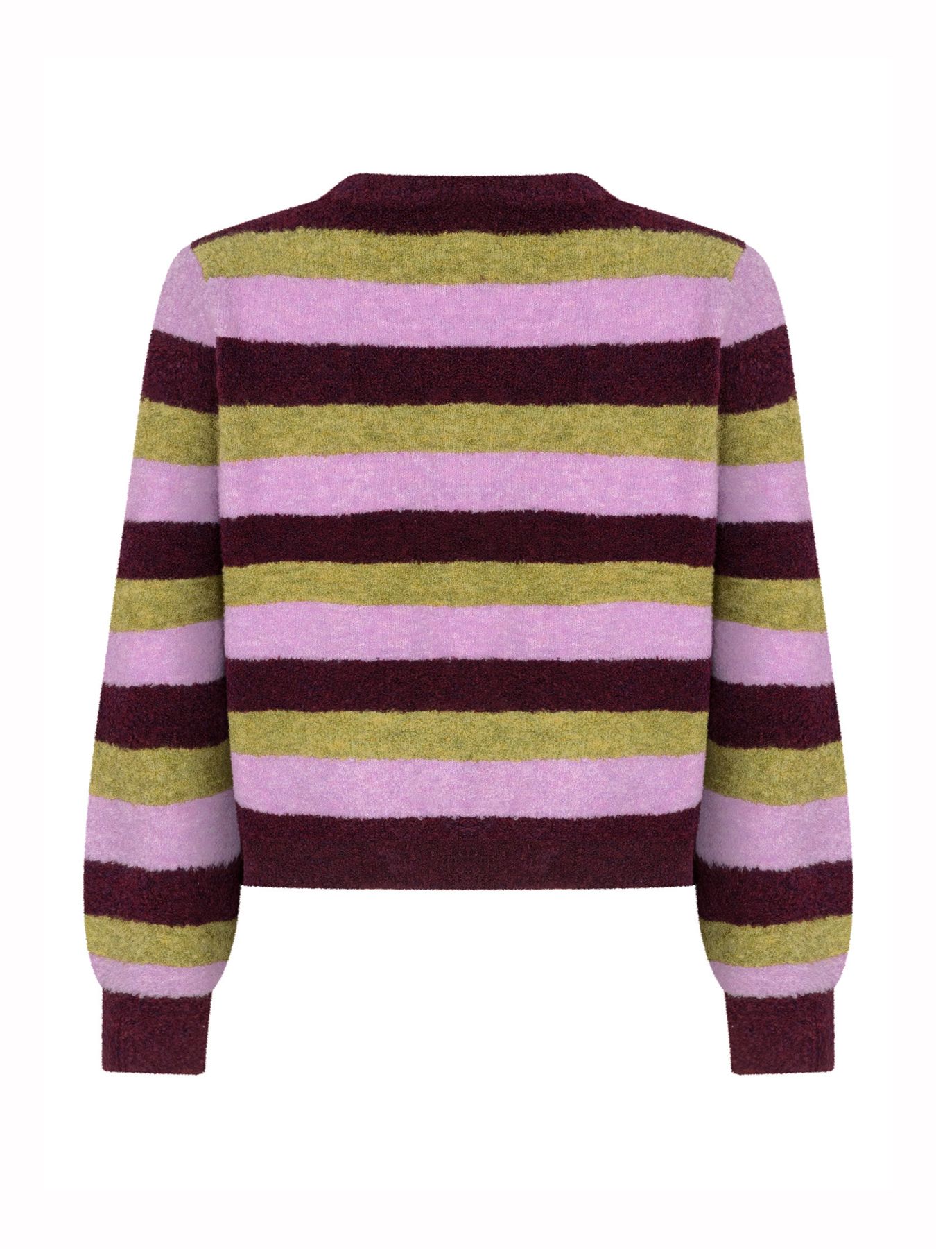 Ydence Knitted sweater aurora Aubergine 2900169804045