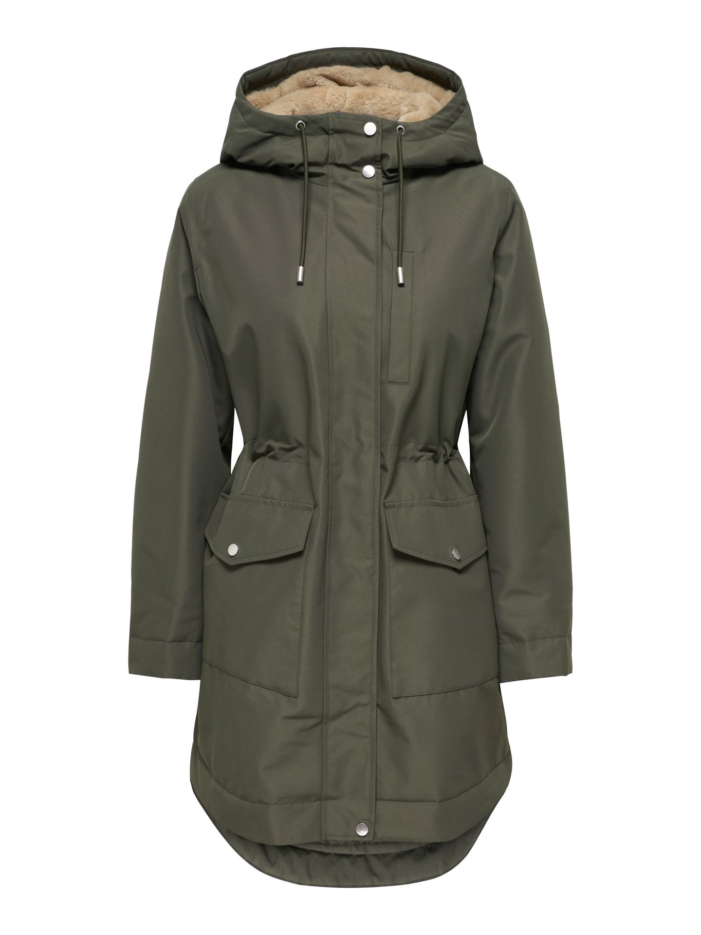JDY JDYVALENCIA PARKA COAT OTW SIJ NOOS Chimera/FUR KELP 00120187-EKA26011400003757