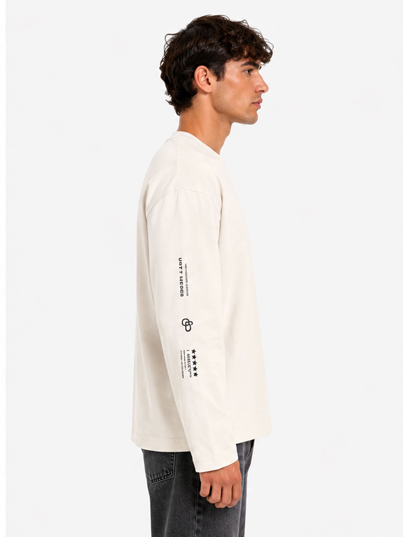 Off The Pitch Arcane long sleeved tee off white 2900169825040