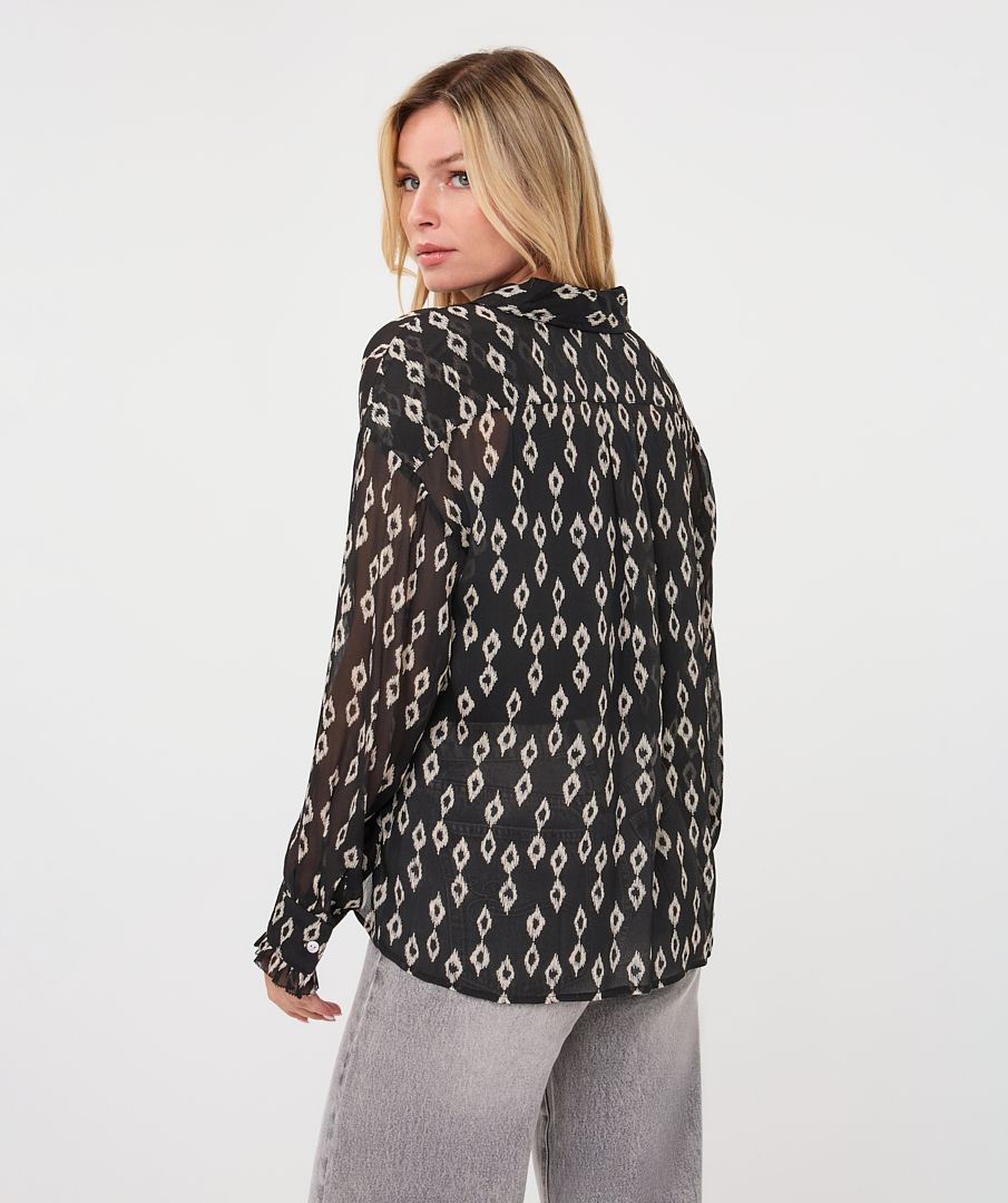 Esqualo Blouse Little Diamond 999 print 2900170053159