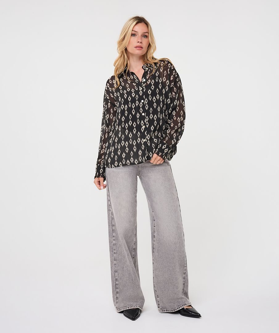 Esqualo Blouse Little Diamond 999 print 2900170053159