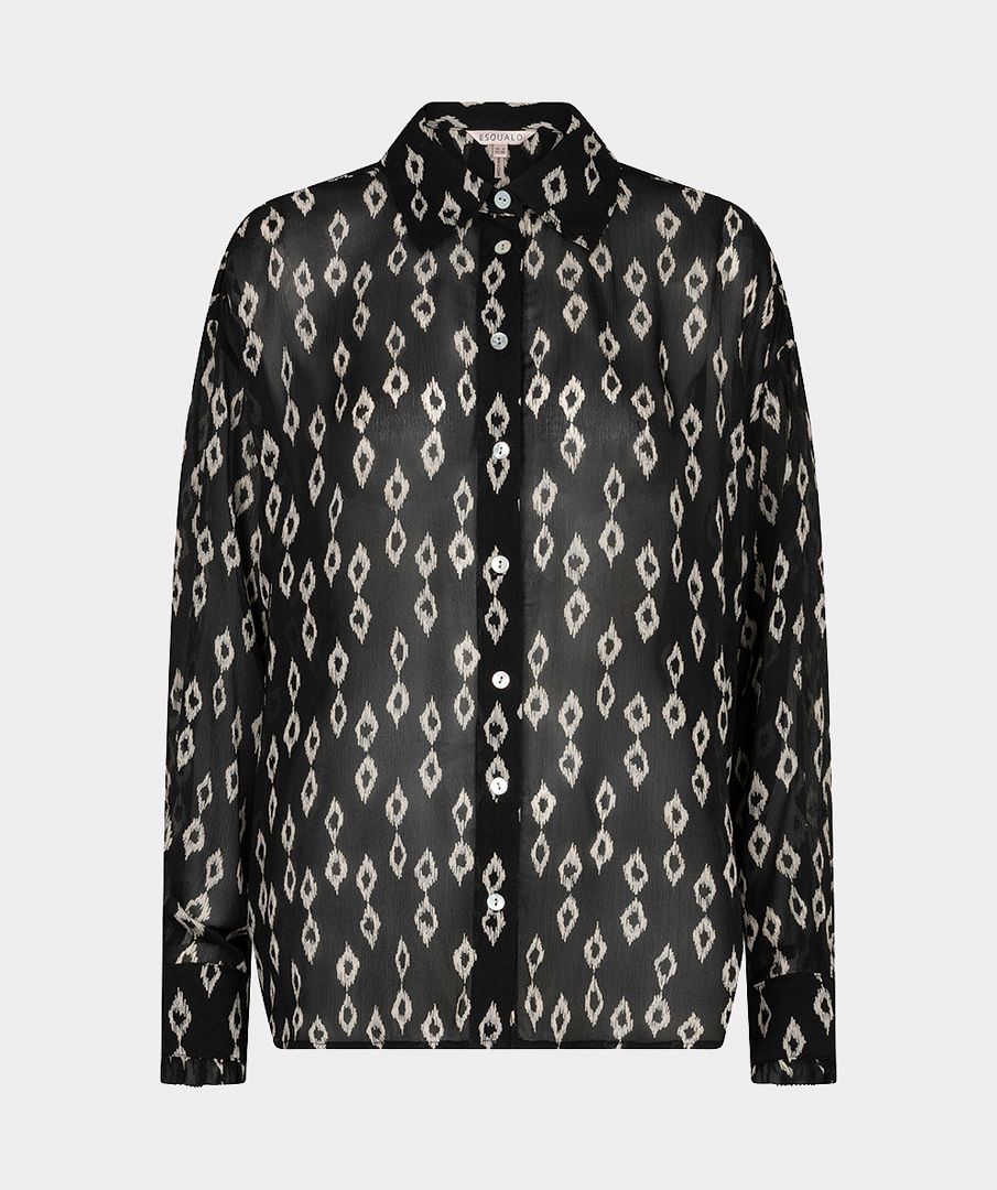 Esqualo Blouse Little Diamond 999 print 2900170053159
