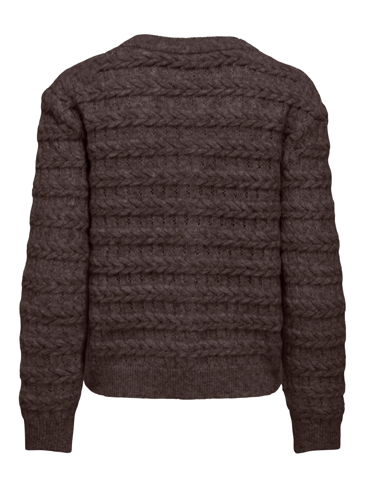 Only ONLCABALA LS CABEL CARDIGAN CC KNT Coffee Bean/Fie dots (Pale lilac) 2900170056013