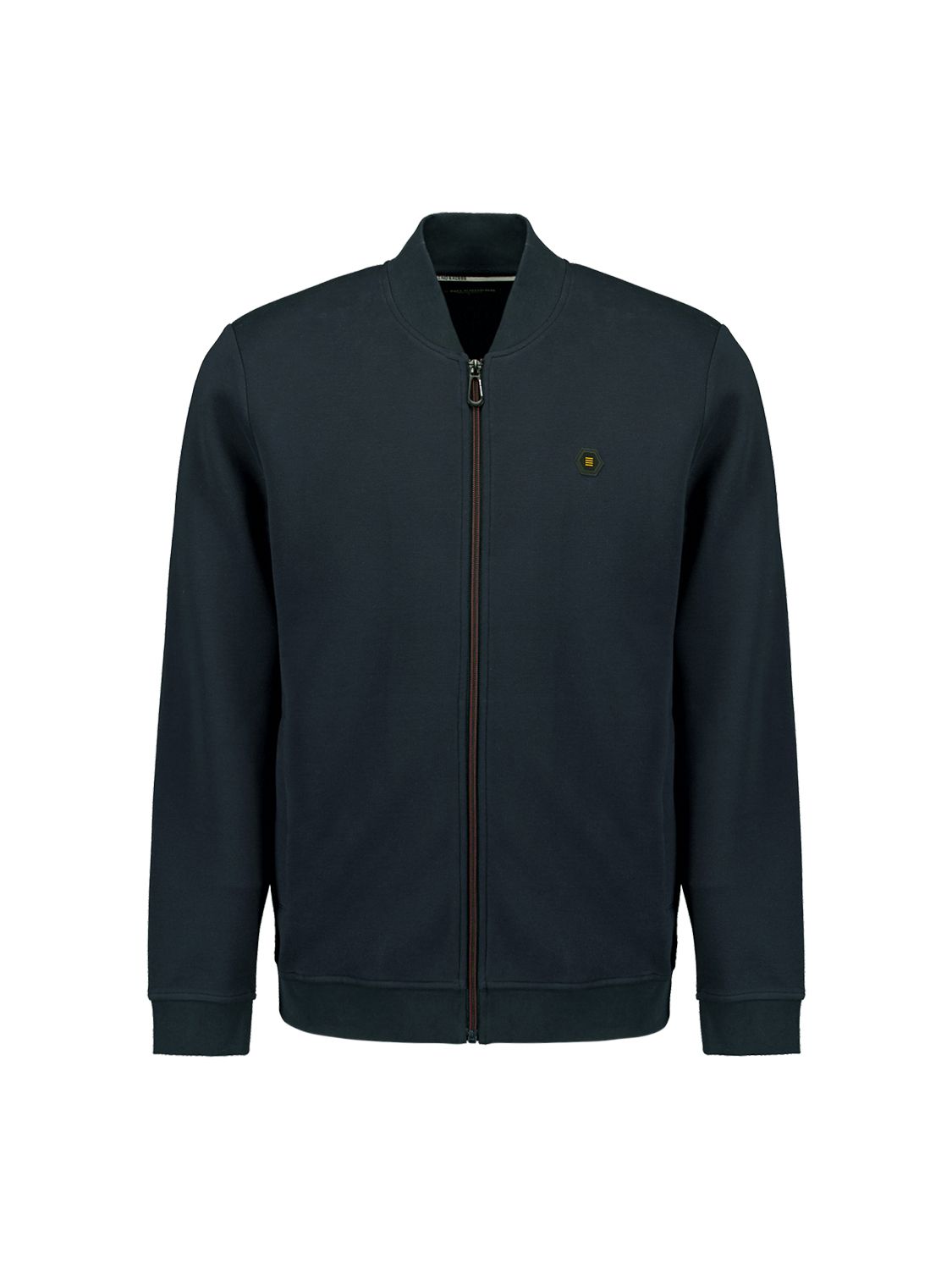 No Excess Sweater Full Zipper Pique Bomber 078 night 2900170071047