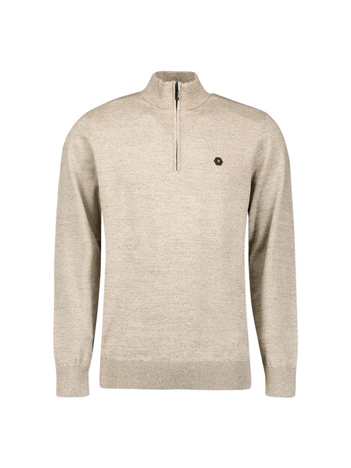 No Excess Pullover Half Zip 2 Coloured Melange 015 sand 2900170073041
