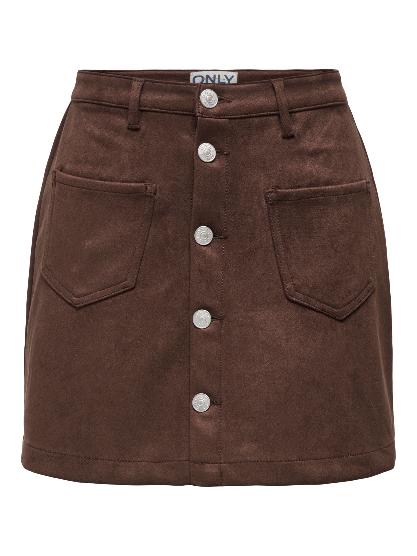 Only ONLAMAZING-STINA FAUX SUE SKIRT PNT Chocolate Torte 00120341-EKA26011400003114